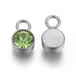 Glas Rhinestone Charme&nbsp;STAS-F189-P02