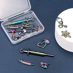 14pcs 7 pendentifs en alliage de style&nbsp;FIND-LS0001-26MC