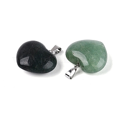 Colgantes naturales aventurina verde&nbsp;G-N362-05P-06