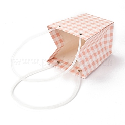 Tragbare Taschen aus trapezförmigem Kraftpapier&nbsp;CARB-J001-01D