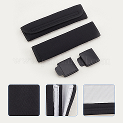 1 set di regolatori per cintura di sicurezza in similpelle per auto&nbsp;AJEW-FH0001-86
