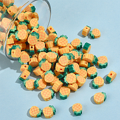 350 Stück handgefertigte Polymer-Ton-Perle&nbsp;CLAY-PA0001-03