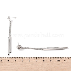 925 risultati di montature per orecchini in argento sterling con micro pavè di zirconi cubici&nbsp;STER-B003-19P