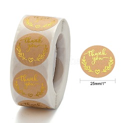 1 pouce merci autocollants&nbsp;DIY-G013-A11