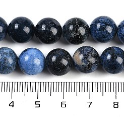 Perles de dumortiérite naturelles&nbsp;G-G167-A06-10MM