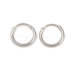 Orecchini con cerchio in argento sterling&nbsp;STER-B008-01A-P