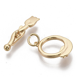 Fermagli in ottone a levetta&nbsp;X-KK-S354-216-NF