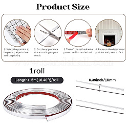 PVC selbstklebende flexible Formleiste&nbsp;DIY-WH20007-37C