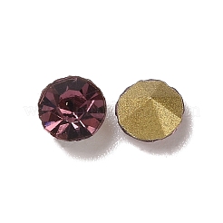 Zurück plattiert Klasse A Diamant Glas wies Strass&nbsp;LS-RGLA-SS12-015