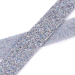 Glitzerharz Hotfix Strass (Schmelzkleber auf der Rückseite)&nbsp;OCOR-TA0002-02-40mm