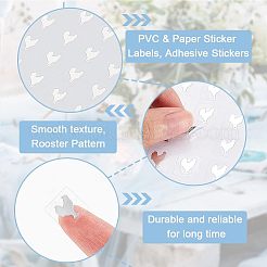 Etichette adesive in pvc e carta&nbsp;DIY-WH0374-67D