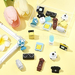 20 Stück 10 Stile Miniatur-Ornamente aus Kunstharz.&nbsp;RESI-FS0002-09