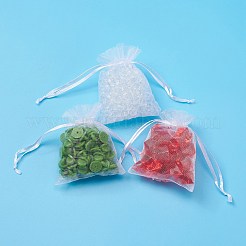 Sacchetti regalo in organza con coulisse&nbsp;X-OP-R016-7x9cm-04