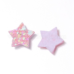Dekorationszubehör aus Glitzervlies&nbsp;AJEW-WH0002-11F
