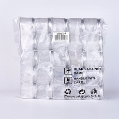 Transparente Kunststoffperlenbehälter&nbsp;CON-WH0027-03B