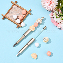 Kit fai da te per realizzare penne con perline in plastica&nbsp;DIY-YW0012-25D