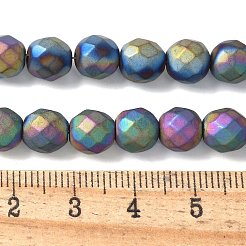 Galvanisierte synthetische nichtmagnetische Hämatitperlenstränge&nbsp;G-S382-01C