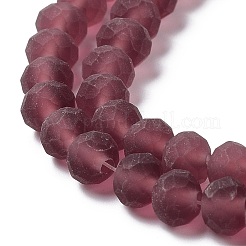 Abalorios de vidrio transparente hebras&nbsp;EGLA-A034-T2mm-MD13