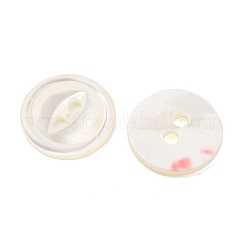 Botones de concha natural estilo ojo de gato&nbsp;SH-CBAA69B-01F
