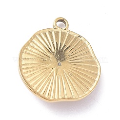 Placcatura ionica (ip) ciondoli in acciaio inossidabile 304&nbsp;X-STAS-O150-10G