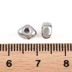 Unregelmäßige Perlen aus Edelstahl 304&nbsp;STAS-D394-03D-P