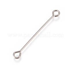 Épingles à œil en acier inoxydable 304 anti-ternissement&nbsp;STAS-L247-007C-P