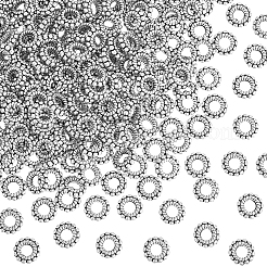 300 Stück Legierungsperlen im tibetischen Stil&nbsp;TIBEB-PA0001-17