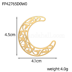 Filigranverbinder aus Edelstahl 304&nbsp;STAS-OY007-03G