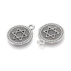 Pendentifs en alliage de style tibétain&nbsp;TIBE-N014-18AS