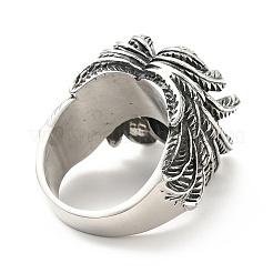 Ring aus Edelstahl 316&nbsp;RJEW-C030-06E-AS