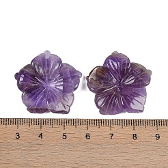 Natürliche Amethyst geschnitzte Anhänger&nbsp;X-G-B097-01A-17