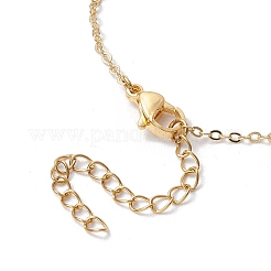 2 Stück 2 Farben Messing Kabelkette Armbänder&nbsp;BJEW-JB11598