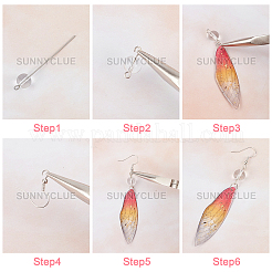 DIY Ohrring machen Kits&nbsp;DIY-SC0016-16
