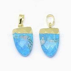 Pendentifs en pierre naturelle & synthétique mixte&nbsp;G-F584-H