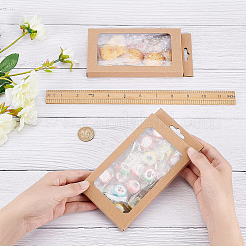 Boîte de papier kraft créative pliable&nbsp;CON-BC0001-25B-01
