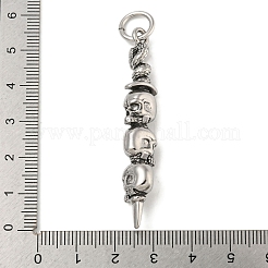 Pendentifs de grande taille en acier inoxydable chirurgical 316&nbsp;STAS-Z073-78AS