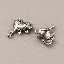 Legierung Cabochons&nbsp;MRMJ-WH0086-10AS