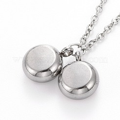 Set di gioielli in acciaio inossidabile 304 con pietra portafortuna e strass&nbsp;SJEW-H302-16