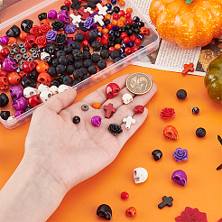 Kits de perles à faire soi-même sur le thème d'Halloween&nbsp;DIY-PH0030-27