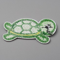 Sommerthema Polyester computergesteuertes Sticktuch zum Aufbügeln/Aufnähen&nbsp;PATC-WH0010-07L