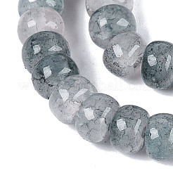 Colliers de perles de verre teintées à effet ombré&nbsp;GLAA-Q106-05A-A17