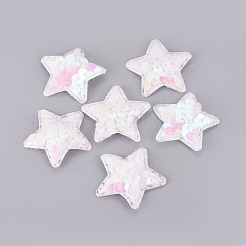 Paillette / pailletten & tuch auf flecken bügeln&nbsp;DIY-WH0143-31A