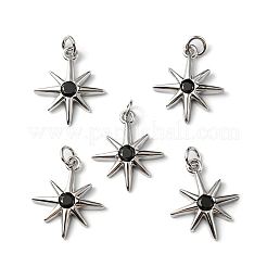 Cremagliera placcatura micro ottone spianare pendenti zirconi&nbsp;KK-P235-02P