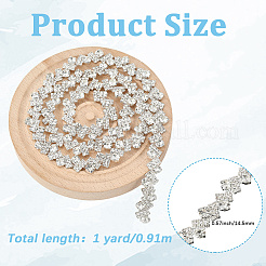 1 Yards Strass-Cup-Ketten&nbsp;DIY-GF0011-41A