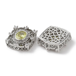 Perline zirconi micro pave  in ottone&nbsp;KK-G491-36P-03