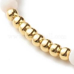 Cuentas de vidrio estirar brazaletes conjuntos&nbsp;BJEW-JB06575-04