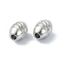 Anlaufgeschützte Perle aus chirurgischem Edelstahl 316&nbsp;STAS-H191-06B-P