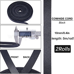 10m flache Rindslederkordel&nbsp;NCOR-GF0001-01A-02