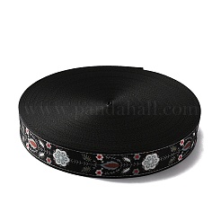 Ruban polyester double face style ethnique&nbsp;OCOR-WH0077-42F