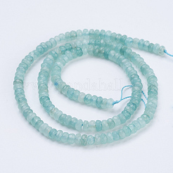 Natürliche und gefärbte Jade Perlenstränge&nbsp;G-P355-01B